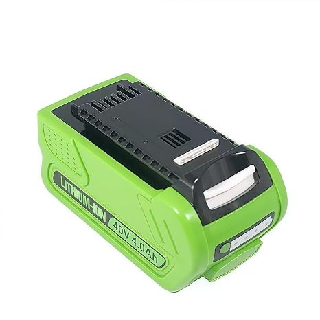 5000mAh Lawn Mower Electric Saw Power Tool Li Battery 40V. Compatible with GreenWorks G-MAX 40V 29462(Green 4000mAh)