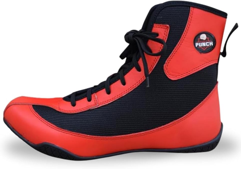 Professional Boxing Shoes for Men, Women | Breathable Boxing Shoes | Non-Slip Rubber Sole Shoes for Champions | Lightweight Training Boots