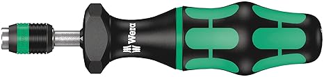 Wera 05074701001 Series 7400 Kraftform adjustable torque screwdrivers (0.1-3.0 Nm) with Rapidaptor quick-release chuck, art. no. 7441 x 1.2-3.0 Nm