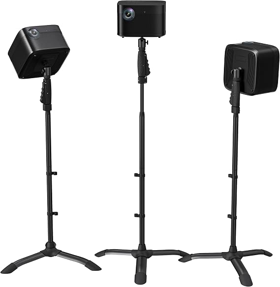 ETHU Projector Floor Stand with One-Hand Height Adjustment 94-112cm