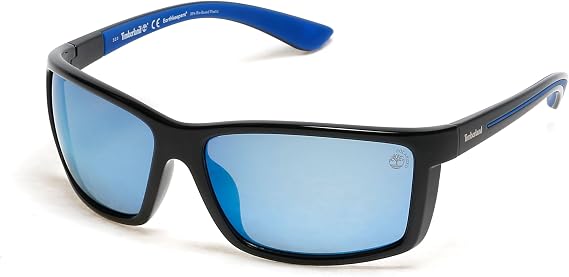 Timberland mens Tba9273 Rectangular Sunglasses
