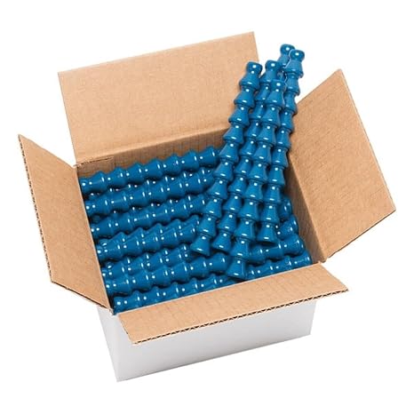 Loc-Line Coolant Hose Component, Acetal Copolymer, 55 segment, 1/4" Hose ID, 25' Length