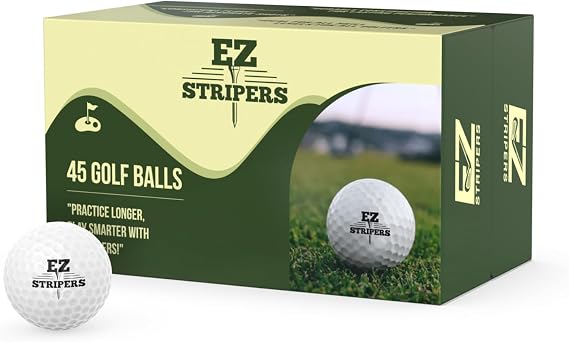 Bulk Golf Balls Pack of 45 High-Durability Value Golf Balls for Maximum Distance & Control, Ideal for All Skill Levels