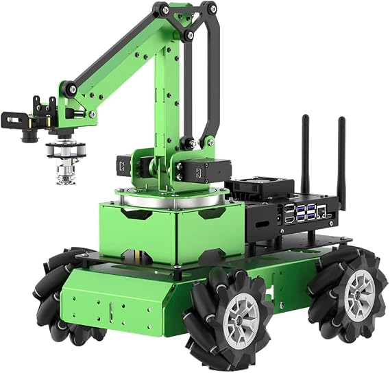 HIWONDER JetMax Pro AI Vision Robot Am Jetson Nano Robot Mecanum Wheel Kit ROS Open Source with Detailed tutorials and Source Codes
