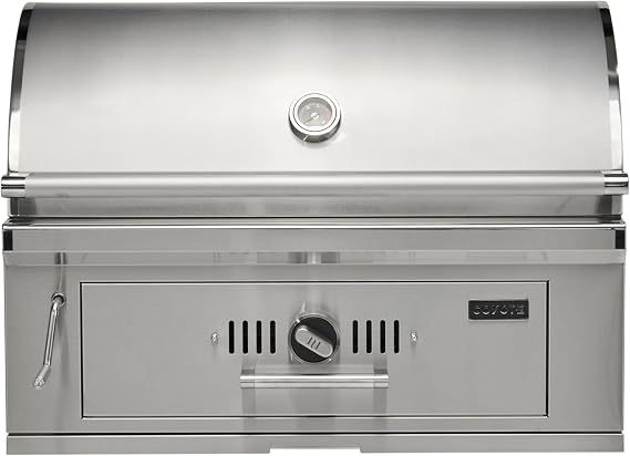 COYOTE OUTDOOR LIVING - 36" Built-In Charcoal Grill - Charcoal - Model C3CH36