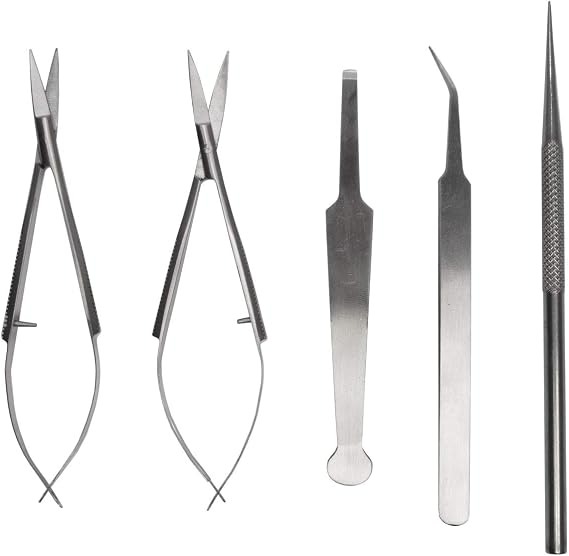 CRB 5-Piece Professional Rod Building Thread Tool Kit
