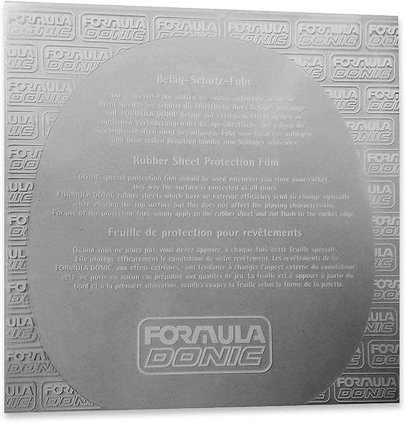 Donic Formula Table Tennis Rubber Protection Sheets (2)