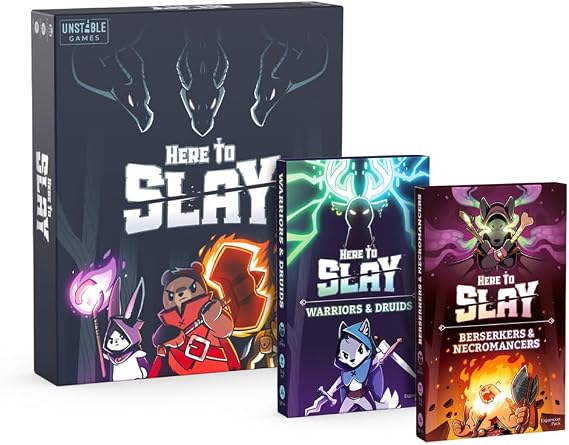 Unstable Games - Here to Slay - Base Game + 2 Expansions Bundle