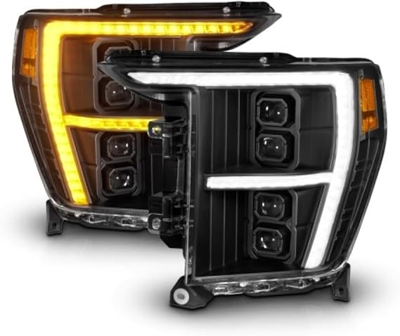 ANZO 21-23 Ford F-150 (w/Factory Halogen) Z-Series Full LED Proj Headlights - Pass. Side ONLY