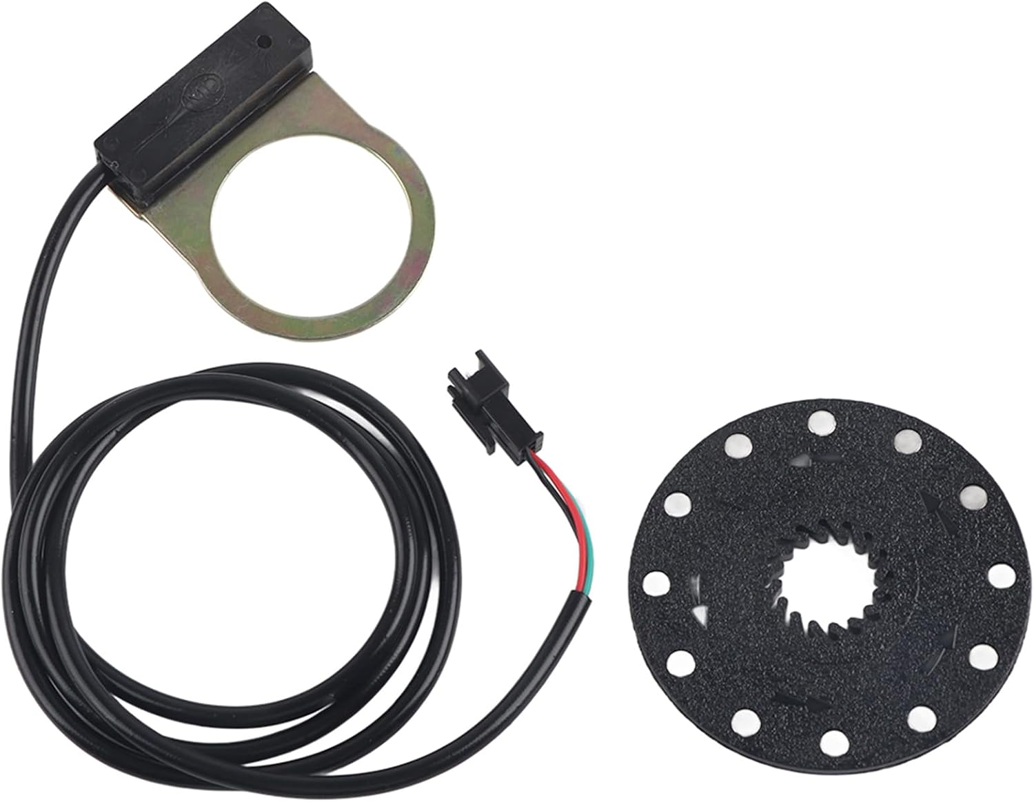 LIZEALUCKY Electric Bicycle Assistant Sensor, Electric Bicycle Pedal Assist Sensor Pas System Assistant Sensor Speed Sensor Bike Pas System Assistant