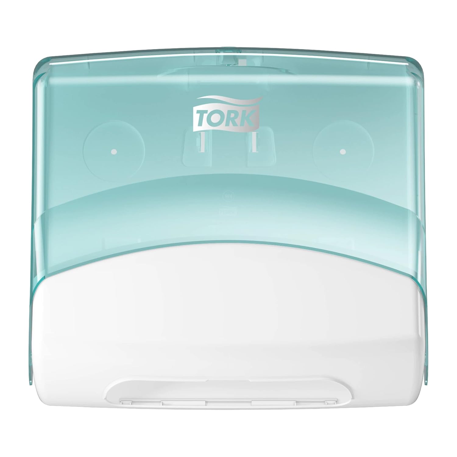 Tork Folded Wiper Dispenser AquaWhite W4, Wall-Mounted, 654021