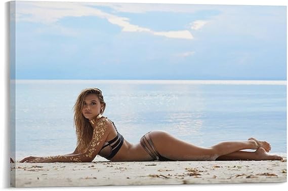 Room Aesthetics Sexy Beauty Alexis Ren Poster Sexy Poster Poster Beach Bikini Poster Wall Art Poster Canvas Painting Poster (24)Canvas Painting Wall Art Poster for Bedroom Living Room Decor 08x12inch(