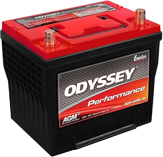 Odyssey Battery ODP-AGM35 Performance Series AGM Battery, Passenger Car