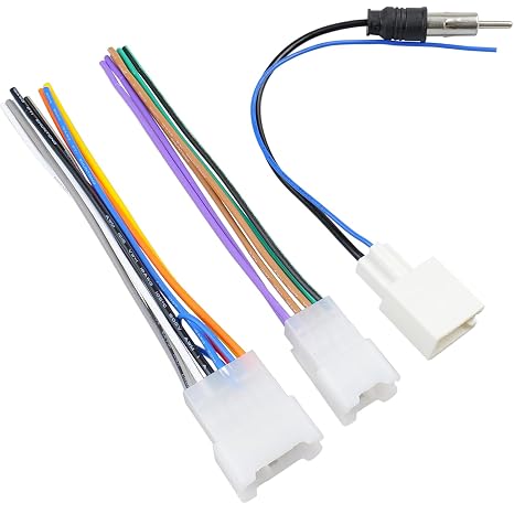 Radio Wiring Harness Antenna Adapter Kit for Toyota