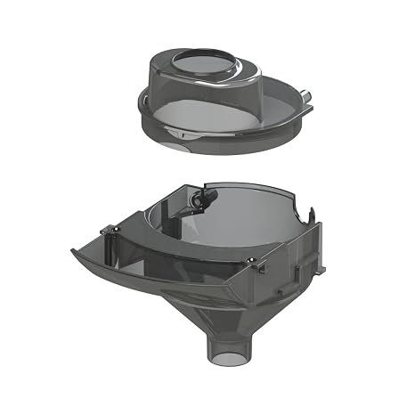 Baby Brezza Formula Pro Advanced Replacement Funnel & Cover, Grey