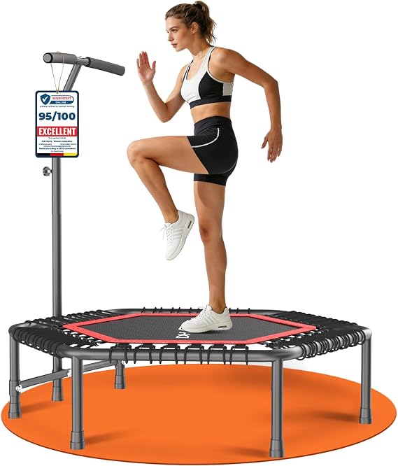 DH FitLife 45" Studio-Quality Fitness Rebounder Trampoline for Adults