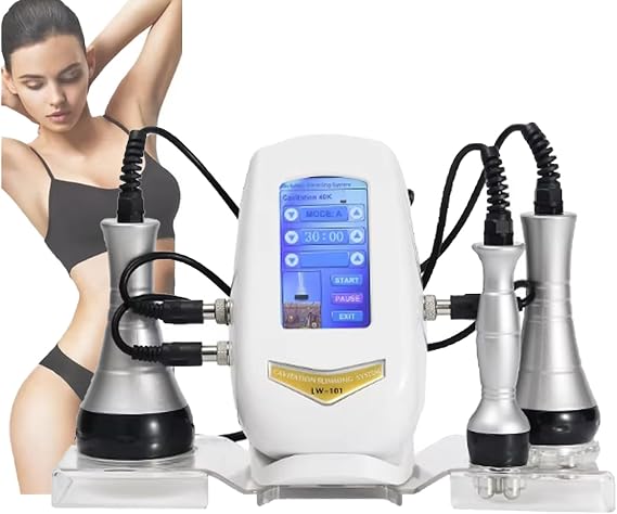 Radio Frequency Machine 40k Body Sculpting Machine 3 in 1 for Home use on The Face, Abdomen, Buttocks and Thighs