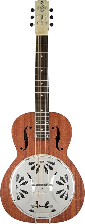 Gretsch G9210 Boxcar Square-neck, Mahogany Body Resonator - Natural, Padauk Fingerboard