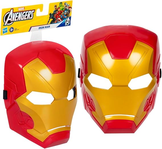 Marvel Iron Man Hero Mask Toys, Classic Design, For Kids Ages 5 and Up