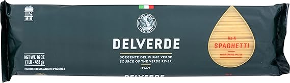 Delverde, Pasta Spaghetti, 16 Ounce