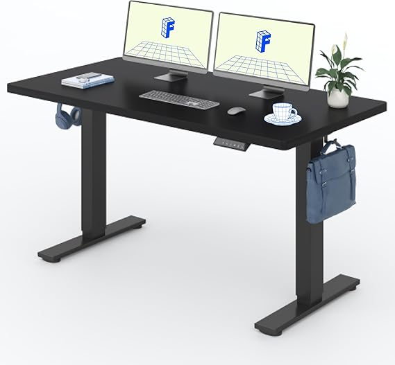 FLEXISPOT E1 Plus Electric Height Adjustable Standing Desk ONE PIECE