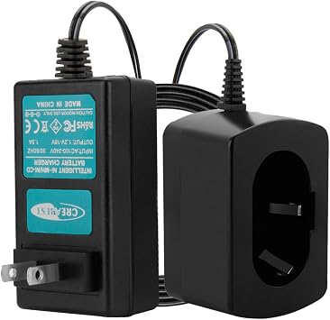 CREABEST New Battery Charger Compatible with Makita 7.2V 9.6V 12V 14.4V 18V Pod Style Ni-MH/Ni-CD Battery, Compatible with 7000 7002 7033 9000 9001 9002 9033 9600 PA12 PA14 (NOT for Li-ion Battery)