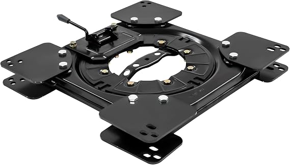 Swivel Car Seat Van Base Rotating Car Seat 360 Heavy Duty Seat Swivel Base Steel Plate Fit for RV Van Camper Boat Truck Bus