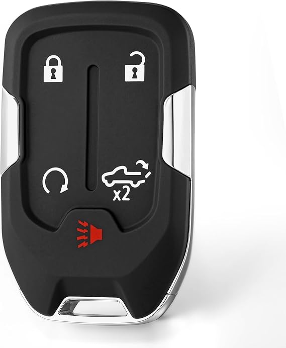 Key Fob Replacement Fits for GMC Sierra 1500 2500 3500 2019 2020 2021 2022 2023 Chevy Silverado 1500 2500 3500 2019-2023 Smart Proximity Keyless Entry Remote Control 433 Mhz HYQ1ES 433Mhz