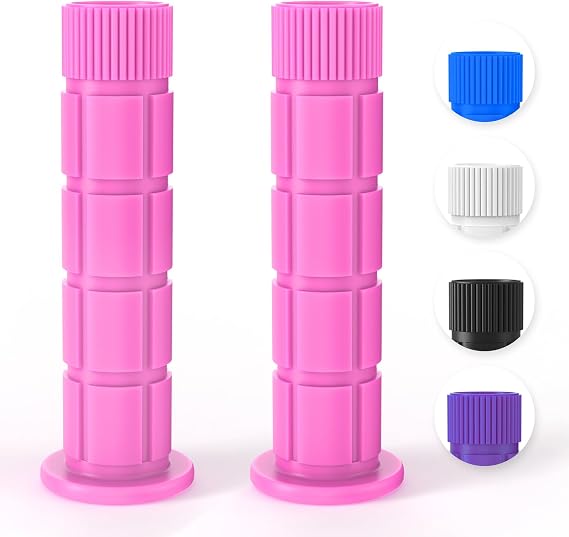 SAPLIZE Bike Handlebar Grips, for Kids Girls Boys Bikes, Balance Bikes, Road Bikes and Sctoors, Length 4.9", Soft and Comfortable