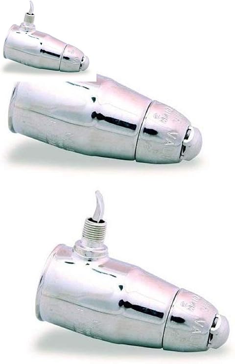 Hoffman Steam Air Vent 401422 1A, 1/8" Adjustable Angle Steam Radiator Air Valve - 2 Pack