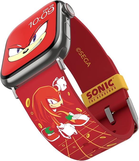 Sonic the Hedgehog Smartwatch Band - Officially Licensed, Compatible with Every Size & Series of Apple Watch (watch not included)