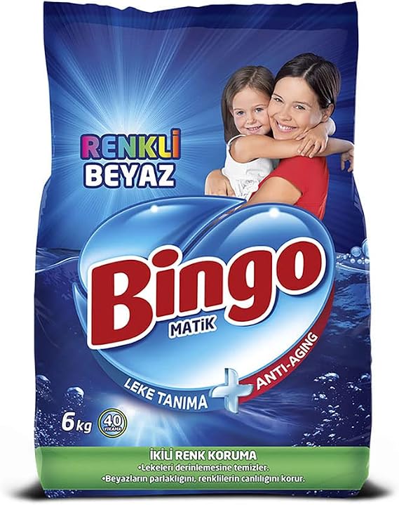 Bingo Matic Concentrate, Colorful & White, 6 Kg