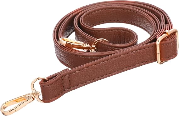 Purse Strap Replacement Genuine Leather Strap Adjustable Crossbody Bag Straps Shoulder Extended Long Thin Black Handbags for Women Handbags Purse Extender Chain Straps Crossbody