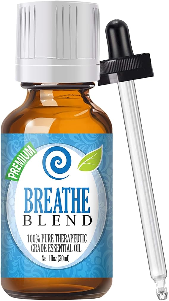 Healing Solutions Breathe Blend Essential Oil Therapeutic Grade 30ml Aromatherapy