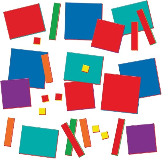 EAI Education Algebra Tiles Combination Set - 54 Pieces