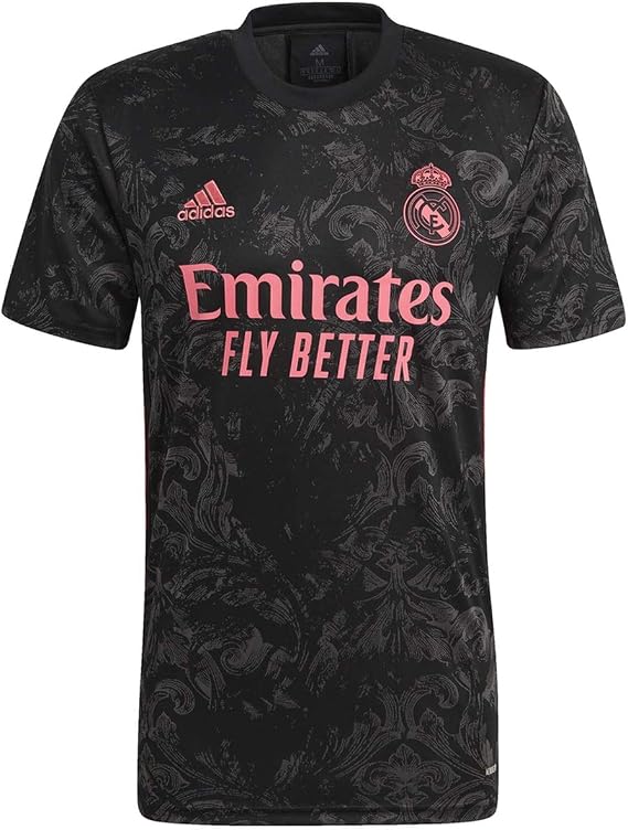 adidas Real Madrid 3rd Youth Jersey 20-21 (S) Black