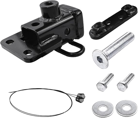 2-Inch Class 3 Trailer Hitch Receiver Compateible with Dodge Ram 1500 (2019-2024), Heavy-Duty Rear Towing Hitch, 6000 lbs Capacity, Rust-Resistant Black Powder Coat