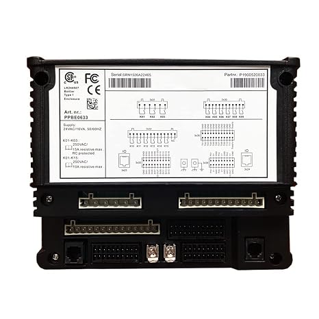 1900520033 PLC Computer Controller Panel Expansion Module for Atlas Copco Compressor Replacement 1900-5200-33 MK5 IO2 PPBE0633