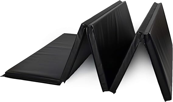 Greatmats Gym Folding Mats 5x10 Ft x 2 Inch for Martial Arts, Gymnastics, Tumbling, Cheerleading, Home Exercise, MMA