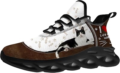 Mens Womens Cat Shoes Fashion Sneakers Running Walking Tennis Shoes Gifts for Men Women