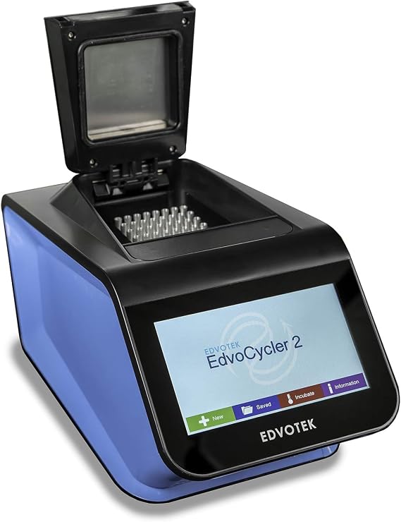 EdvoCycler 2 Thermal Cycler, for 48 0.mL PCR Tubes & 8-Tube Strip Compatible