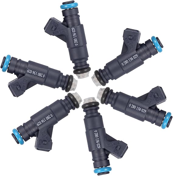6pcs 0280156029 Flow Matched Fuel Injector for Ford Explorer 4.0L 2001-2002 for Ford for Ranger 4.0L 2001-2003 for Mercury Mountaineer 4.0L 2002 Auto Replacement Parts