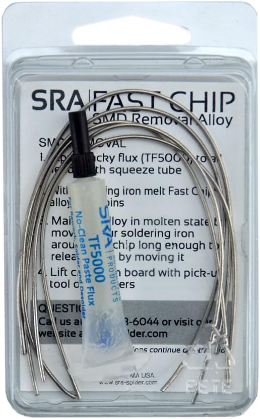 Fast Chip Kit for Quik SMD Removal with a Low Temperature Alloy