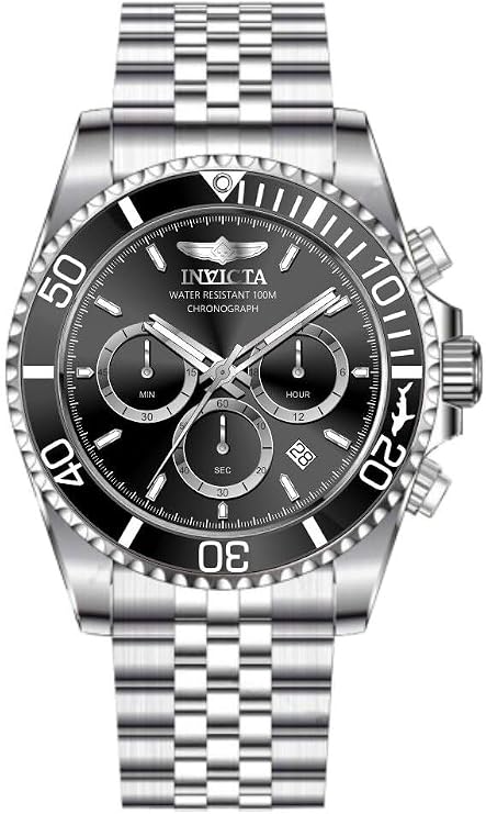 Invicta Pro Diver Stainless Steel Men's Quartz Watch - 43mm