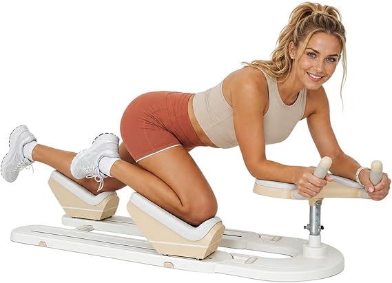 Twist Crawler V1, Spinal Decompression Machine, Detachable Spine Twist and Stretch Trainer, Adjustable Back Stretcher Machine for Lower Back Pain Relief, Leg Stretching & Core Activation