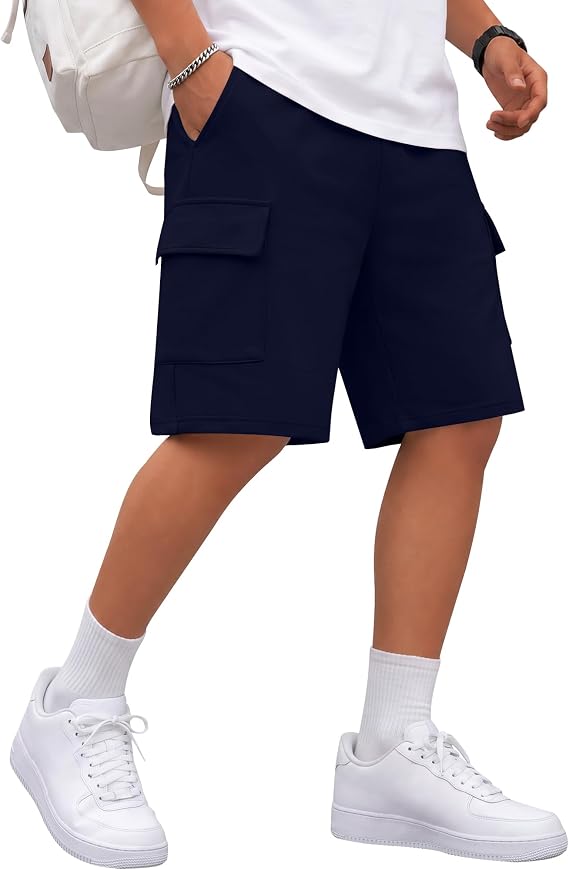 Boys Cargo Shorts School Uniform