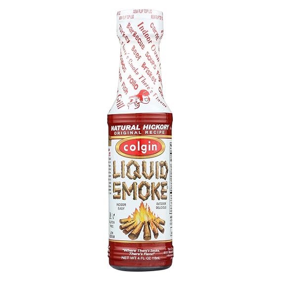 Colgin Liquid Smoke, Natural Hickory, 4-Ounce (Pack of 12)