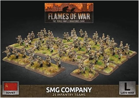 Flames of War Late War: Soviet SMG Company (SBX80)