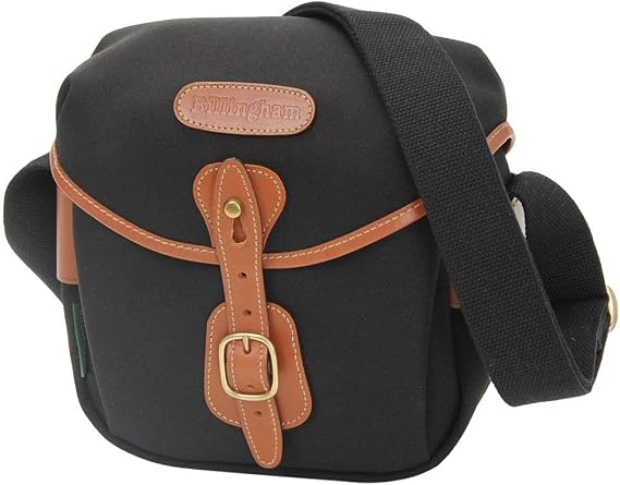 Billingham Hadley Digital Camera Bag (Black Canvas/Tan Leather)