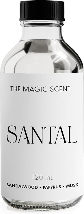 The Magic Scent Santal Diffuser Oil Scents for Home, 4 Fl Oz Aroma Oil